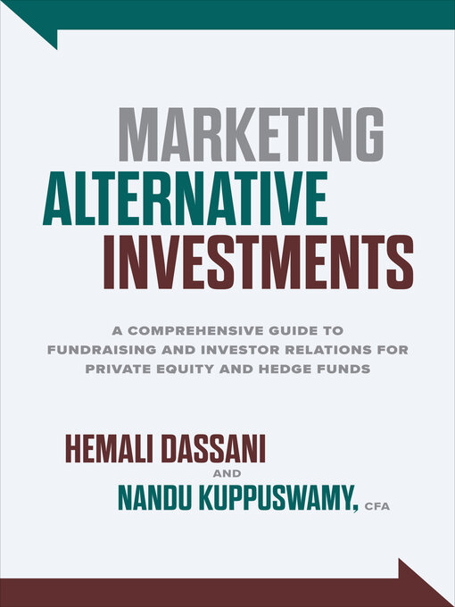 Title details for Marketing Alternative Investments by Hemali Dassani - Available